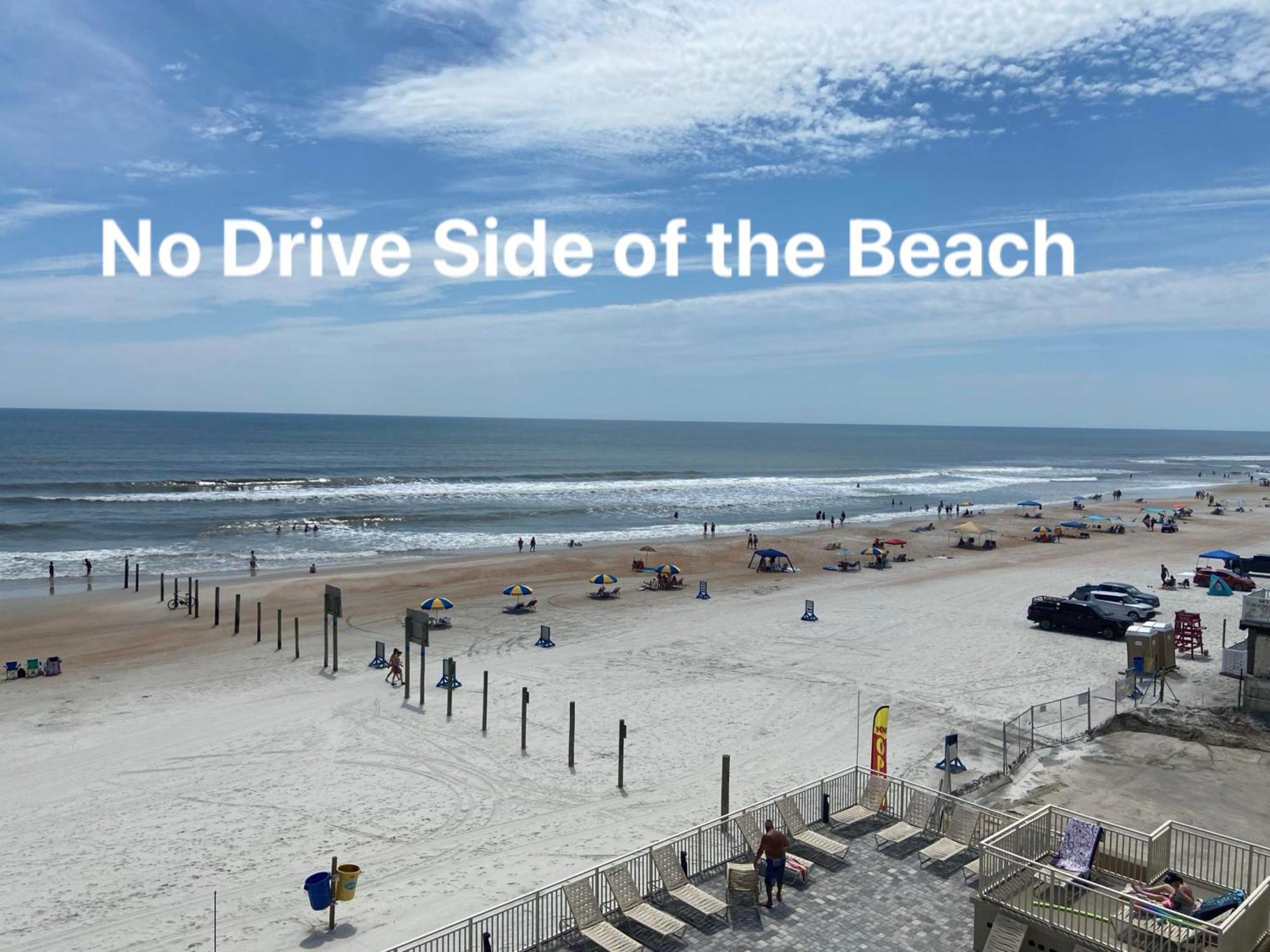 Ocean Breeze - Direct Ocean Front-Pool Is Open Lägenhet Daytona Beach Exteriör bild